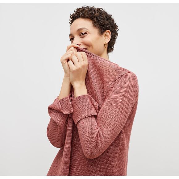 MM. Lafleur The Samara Sweater Knit Linen Copper Small - Picture 6 of 12